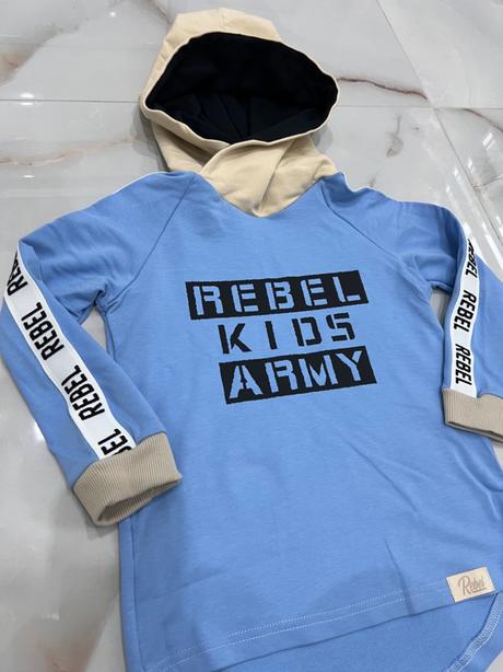 Mikina 1x oblečená, rebel,116