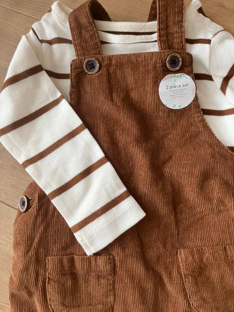 Nové - nohavice na traky s body, f&f,68