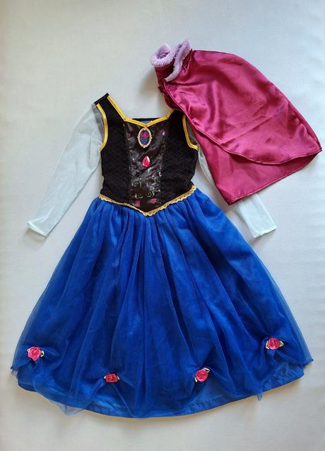 Anna frozen licenčný karnevalový kostým 110-116,