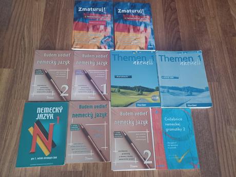 Predám knihy nemčiny k maturite, 