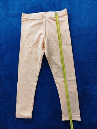 Tenké legínky lososovej farby, lupilu,98