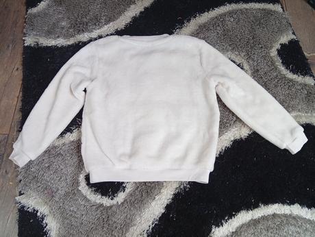 Huňatý pulóver, c&a,110