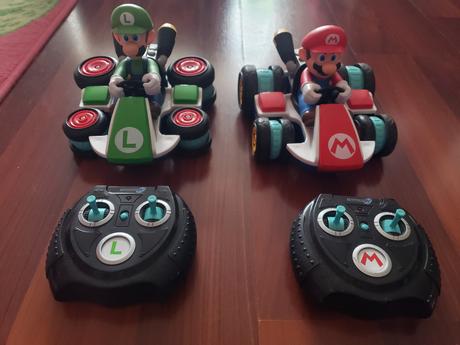 Mario bros autíčka na ovládanie, 