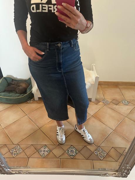 Denim sukňa, sinsay,m