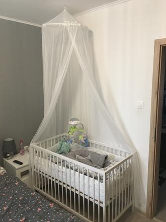 Predám detskú postielku, šírka (cm): 60,dĺžka (cm): 120