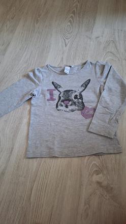 Tricko s dlhym rukavom, h&m,110
