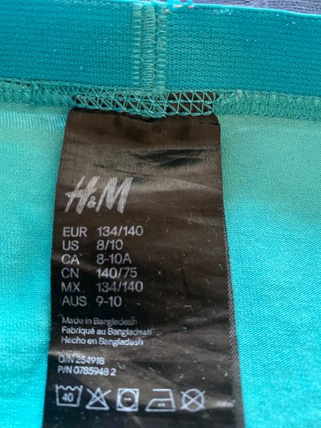 Boxerky h&m, h&m,134