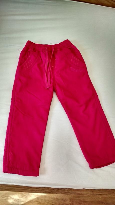 Zateplené nohavice, 98