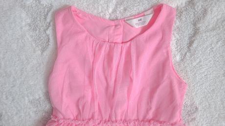 Tylové šaty, h&m,134