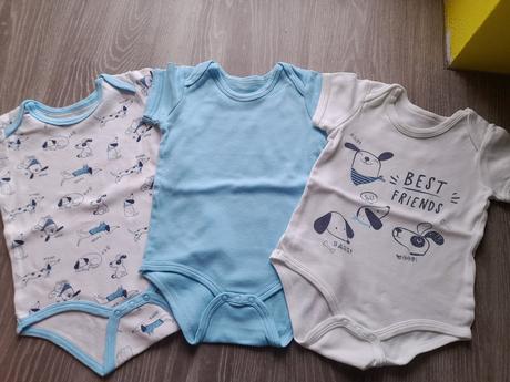 3 ks bodynko kratky rukav, pepco,92