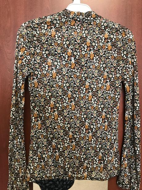 Tričko s mašľou kvalitne, m