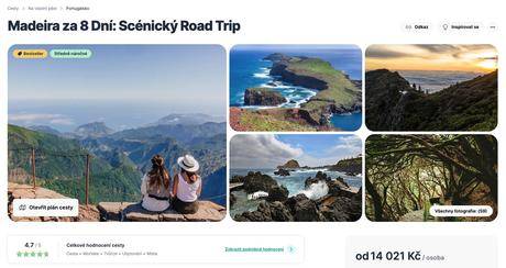 Tvorca cestovateľských itinerárov (až 1 000 eur/m), 