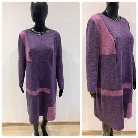 Dámske zimné šaty so zipsami, xl