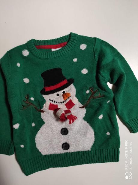 Vianočný sveter, f&f,86