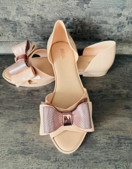 Voňavé sandálky melissa s mašľou, melissa,39