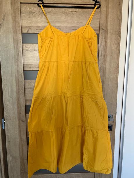 Žlté dámske šaty, m