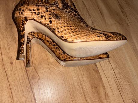 Kožené kotníkové topánky zara 37, zara,37