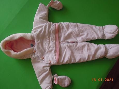 Zimný overal pre dievčatko, kids,68