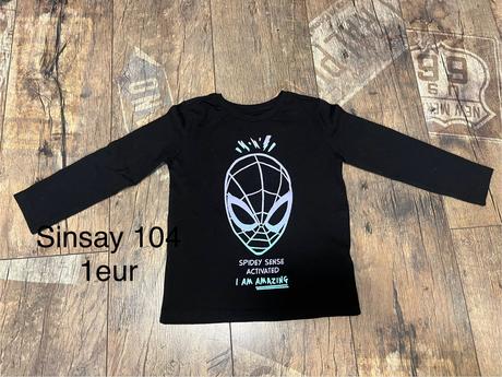 Tričko dlhý rukáv, sinsay,104