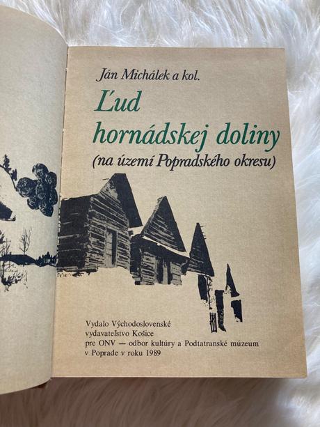 Ľud hornádskej doliny ján michálek (1989),