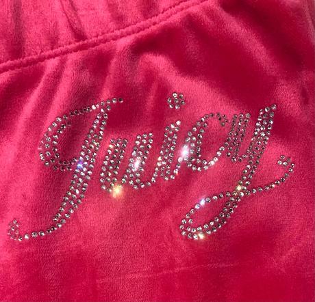 Juicy couture velúrové teplakove nohavice s/m, s