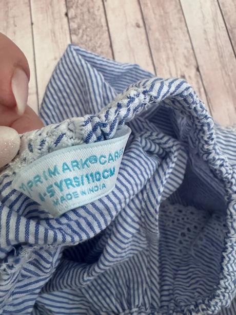 Dievčenské letné šaty 110/116, h&m,110