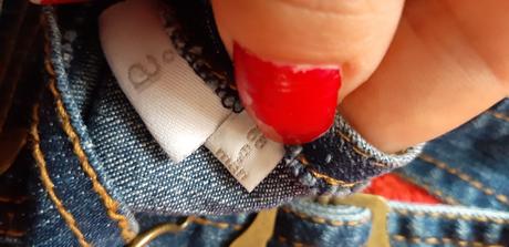 Riflová suknička, 68