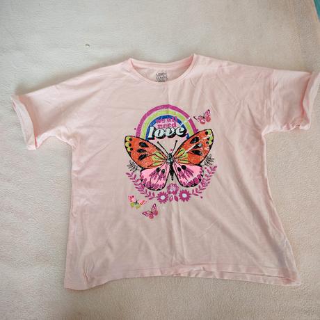 Tričko s motýľom, f&f,164