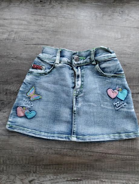 Riflova sukňa + tričko zdarma, 98