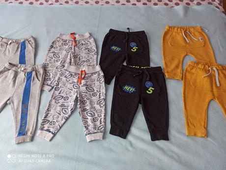 Tepláčiky pre dvojičky 74, 80, 80