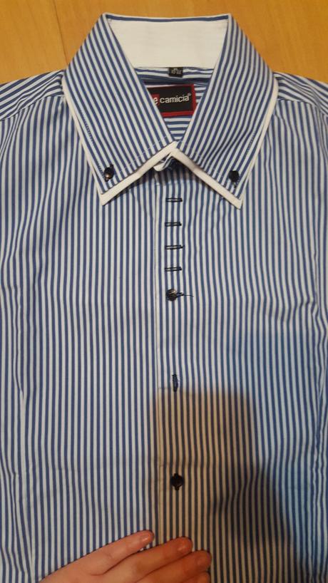 Prúžkovaná košeľa 43-44, 43