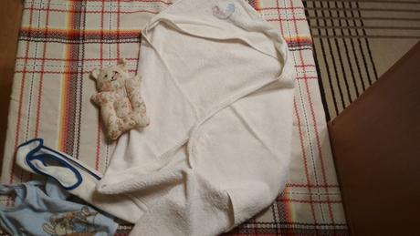 Balík vecičiek, osušky a mojkáča, veľkosť 68-74, 68–80