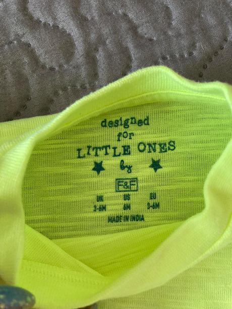 Tričká 3-6mesiacov, f&f,62