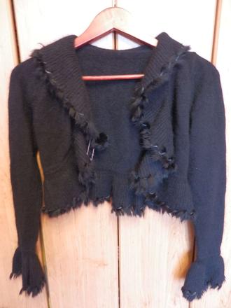 Elegantný svetrík/top k večerným šatám, veľ., m