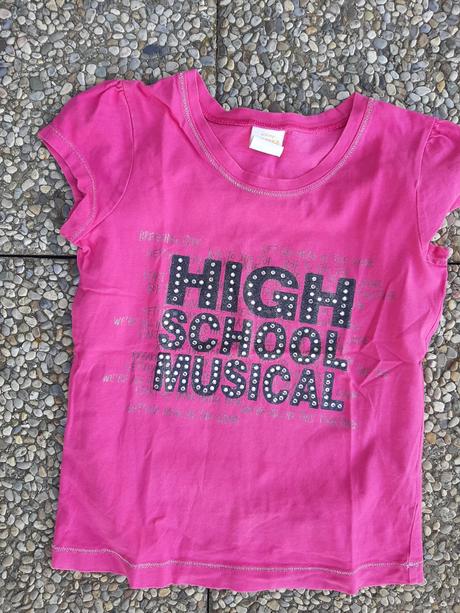 Tri tričká velk. 128/134 na 7/8 rokov., 128