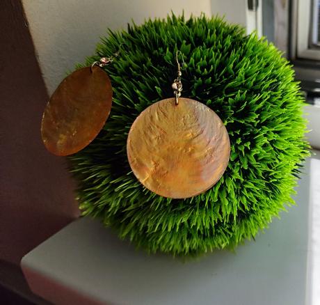 Mušľové náušnice,