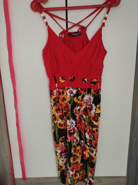 Bavlnené letné šaty 38, m