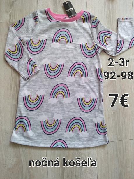 Detské veci z anglicka výpredaj ceny za 1/2, 104–116 / 122–134 / 68–80 / 86–98