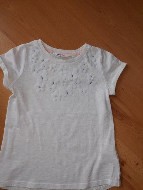 Dievčenské tričko 122, h&m,122
