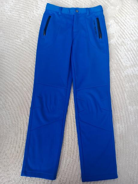 Softshellove turistické nohavice 146/152, crivit,146