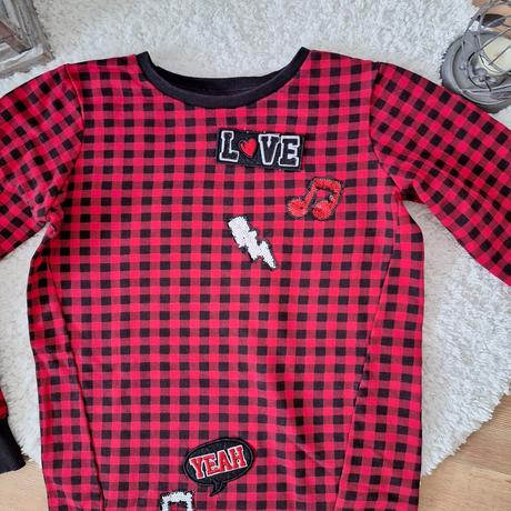 Predĺžená mikinka, 164