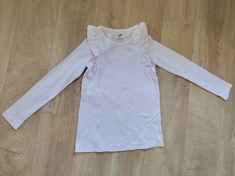 6x tricka s dlhym rukavom h&m 134_140, h&m,134
