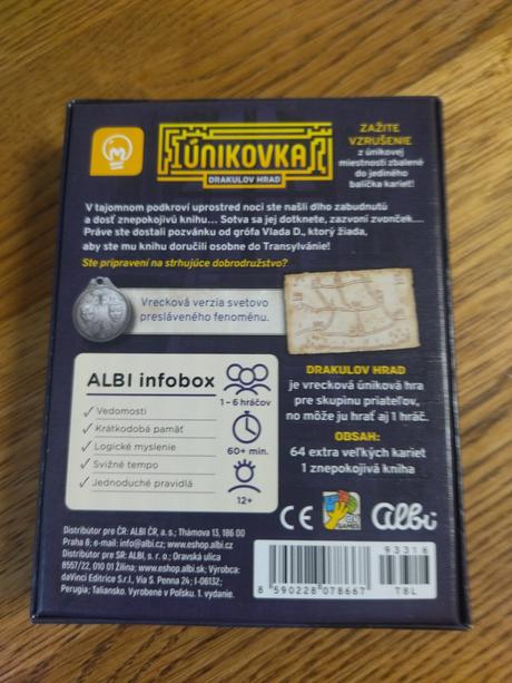 Unikovka drakulov hrad, 