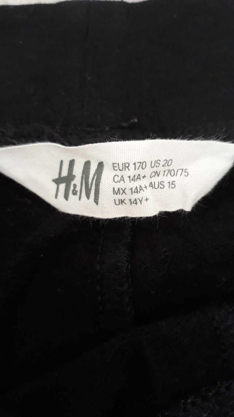H&m - zateplené legíny, h&m,170