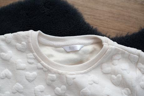 Biela mikinka so srdiečkami, pepco,116