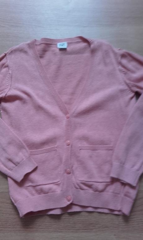 Lososový bavlnený svetrík f&f, f&f,122