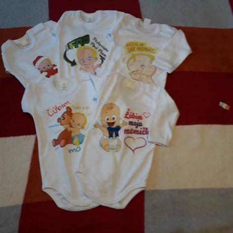 Body, velmi pekné - 5 ks , zn. antony - veľ. 62, antony,56