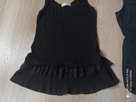 Čierne tričká veľ.xs, xs