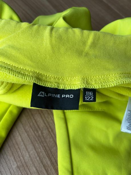 Softshelove zateplené nohavice, alpine pro,116