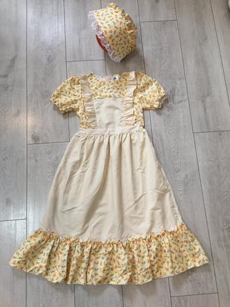 Dievčensky kostym služka 7-8 rokov,